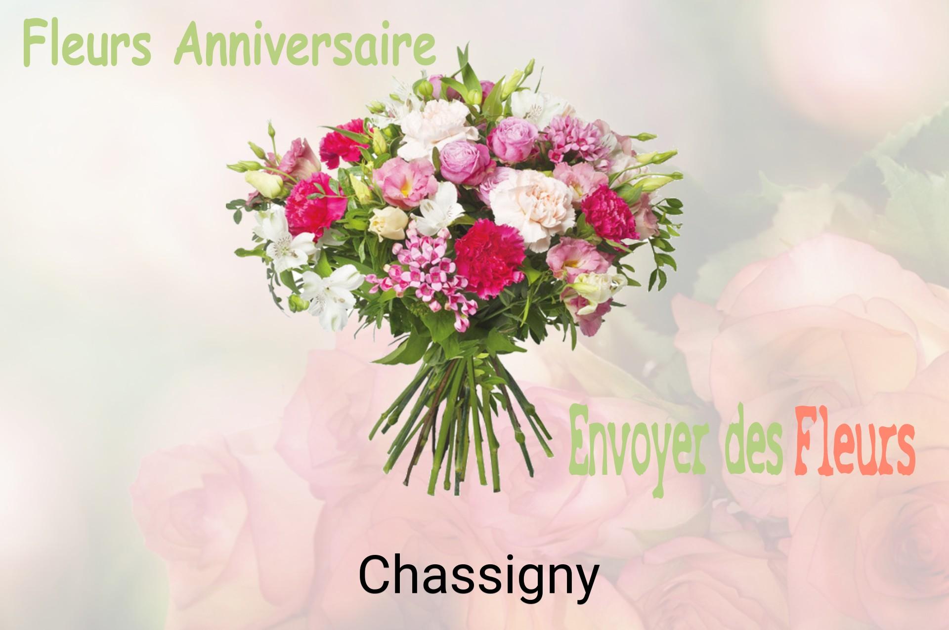 Bouquet de fleurs d’anniversaire livré à Chassigny