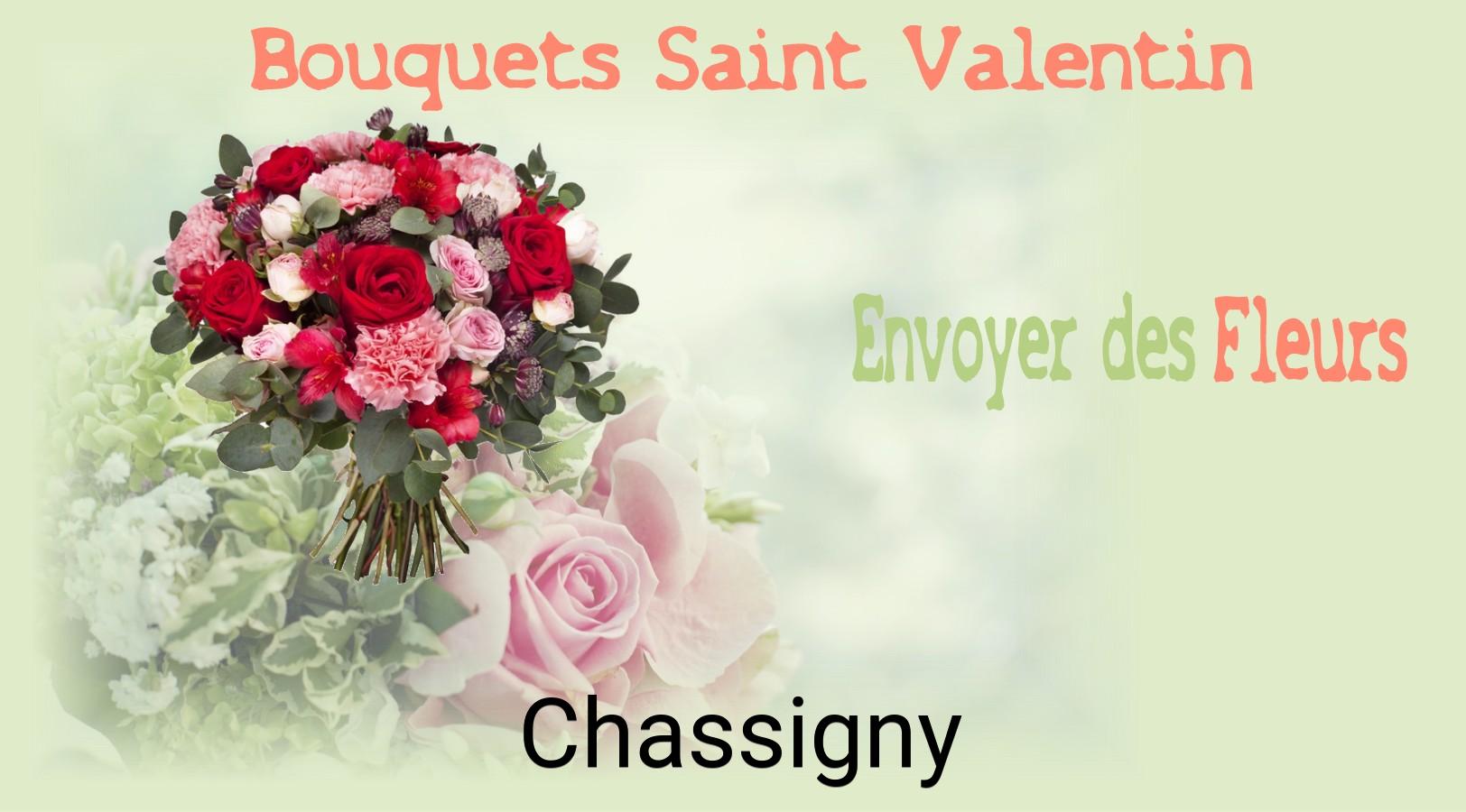 Roses de Saint-Valentin livrées à Chassigny